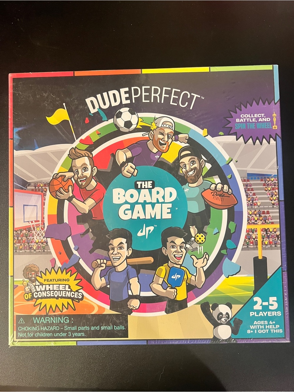 Dude Perfect The Board Game: Skills & Action Game Night For All Ages 2-5 Players